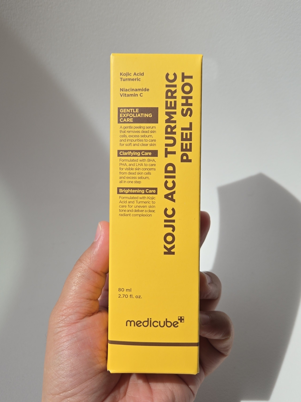 Medicube Kojic Acid Turmeric Peel Shot